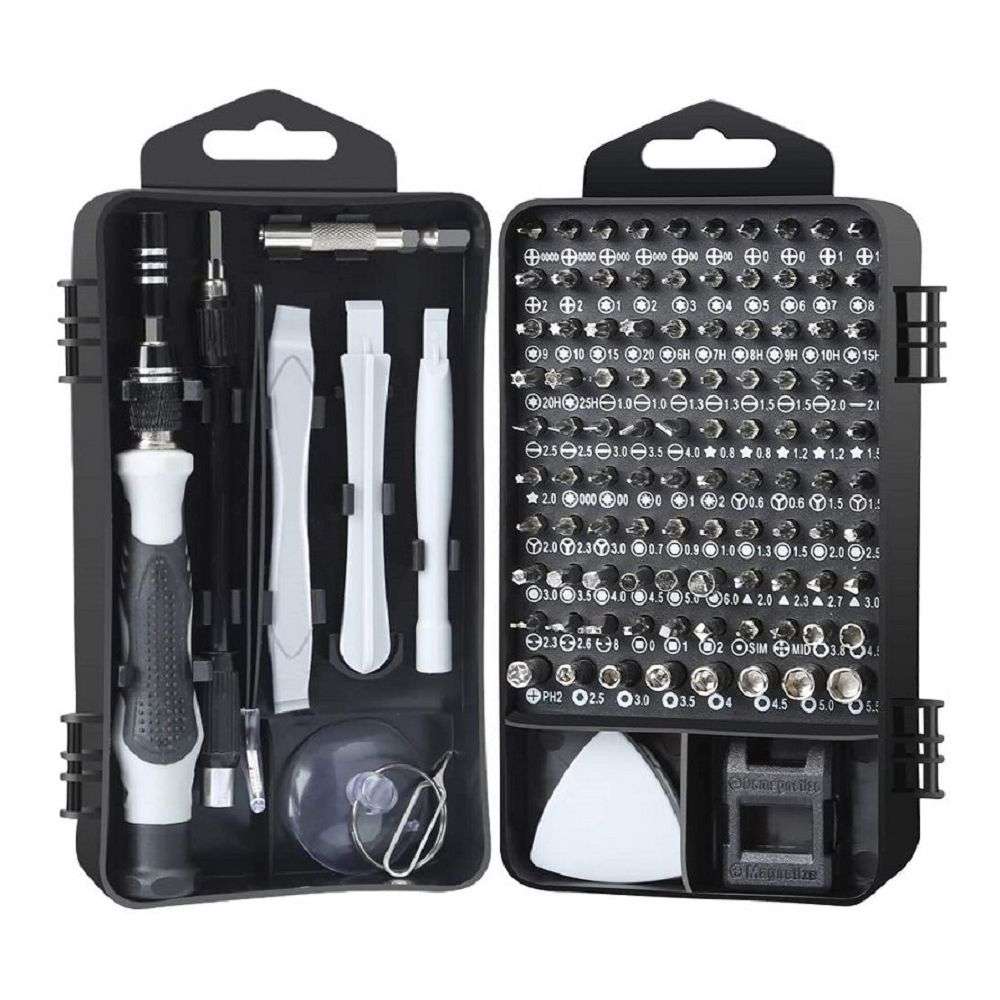 115-in-1 Ultimate Magnetic Precision Screwdriver Bits & Mini Tool Kit Set