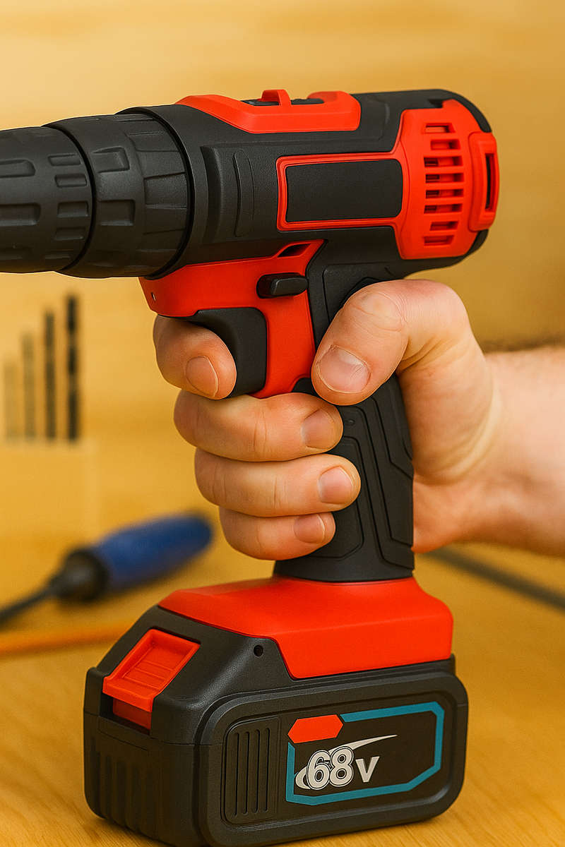 68V Power Tool Battery - Li-ion Battery for Cordless Drill Kit