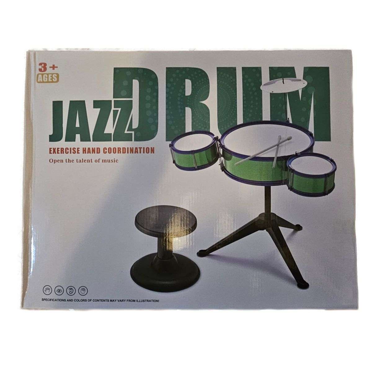 Kids Mini Jazz Drum Set