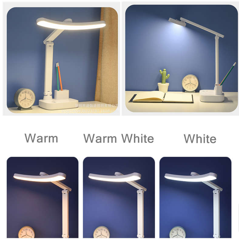 Rechargeable Double Mode Eye Reading Desk Lamp