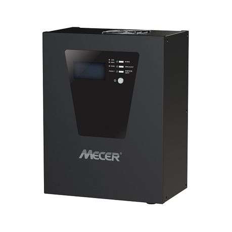 Mecer Energy - Mecer - 2400VA 1800W 24V DC-AC Inverter with LCD Display & MPPT built in - Mecer E...