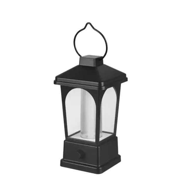 Rechargeable Portable Weather Resistant Camping Lantern Light 16LED - Black
