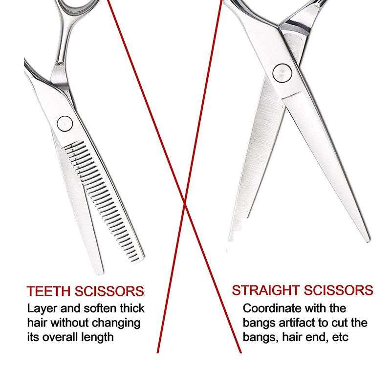 9 Piece Professional Haircut Scissors Kit