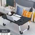 Multi-Functional Standing Laptop Table Stand - Black