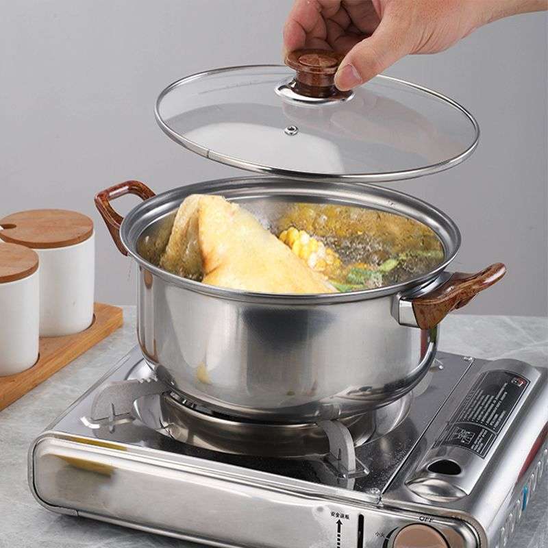 12 Piece Premium Stainless Steel Cookware Set