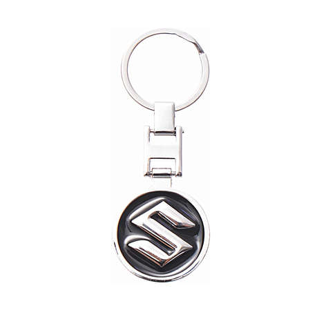 Suzuki Premium Metal Key Ring - Elegant Stainless Steel Keychain for Car