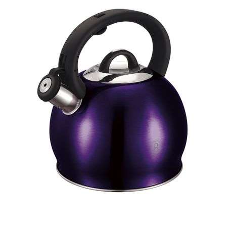 Berlinger Haus 3 Litre Stainless Steel Whistling Kettle  purple eclipse(DISPLAY MODEL)