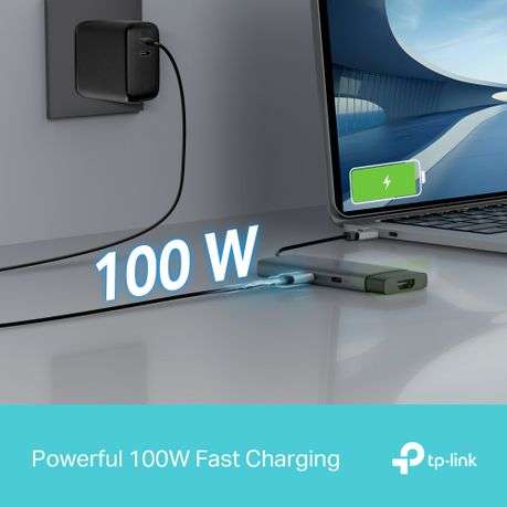 Tp-Link - UH5020C USB Type-C 5-in-1 Hub, 1xHDMI + 1xPD + 1xType-C + 2xType-A - Tp-Link - UH5020C ...