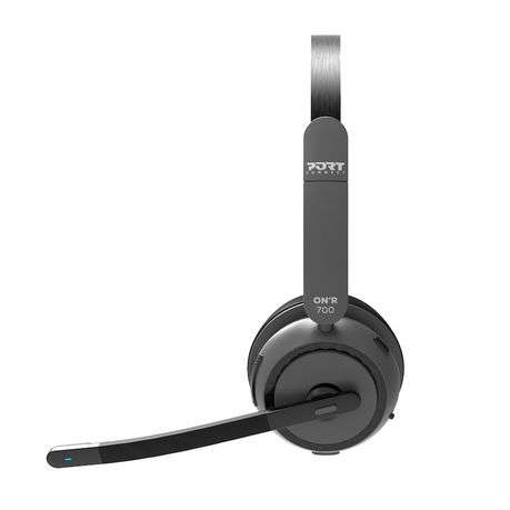 Port - Connect - ONR 700 Bluetooth Wireless Headset with Noise Cancellation - Port - Connect -...