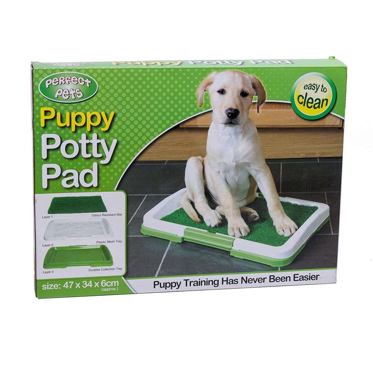 Artificial Grass Pee Pad Set for Dogs - Reusable Puppy Essential for Potty Training Small Pets