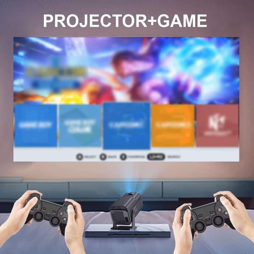 Terdove-Portable LED Projector with WiFi & Bluetooth&Home Theater Projector