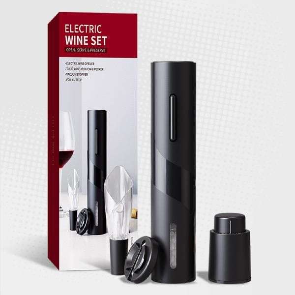 Electric Wine Opener Set