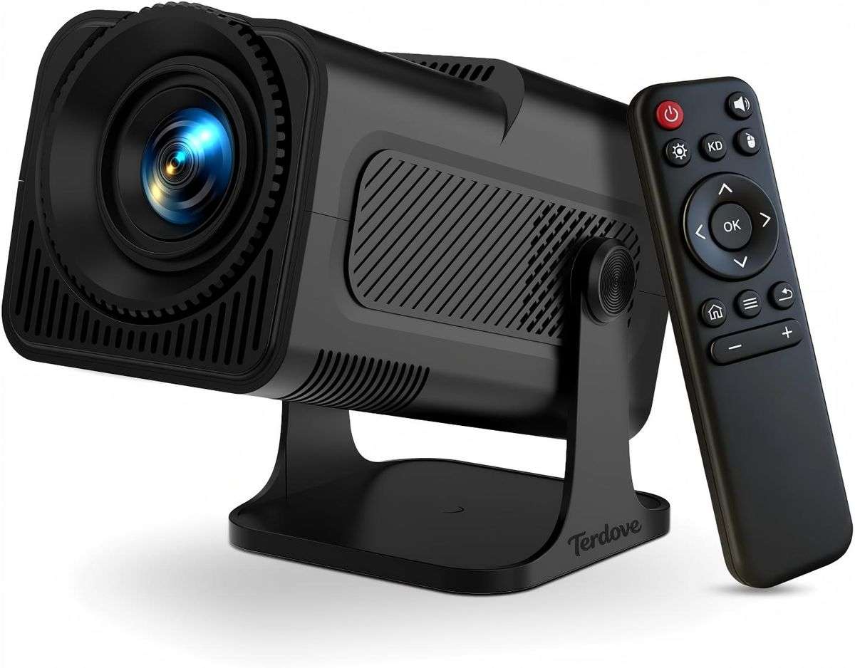 Terdove-Portable LED Projector with WiFi & Bluetooth&Home Theater Projector