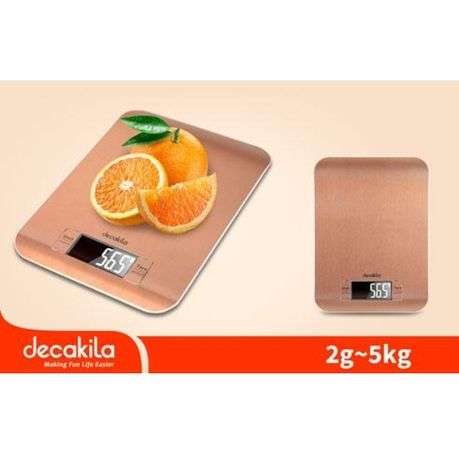 Decakila - Digital Kitchen Scale - Rose (2g-5000g) - Decakila - Digital Kitchen Scale - Rose (2g-...
