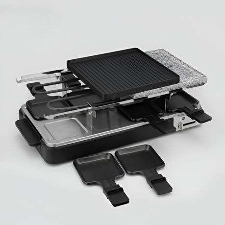 1400W Electric Non-Stick Barbecue Stand With Stone Grill