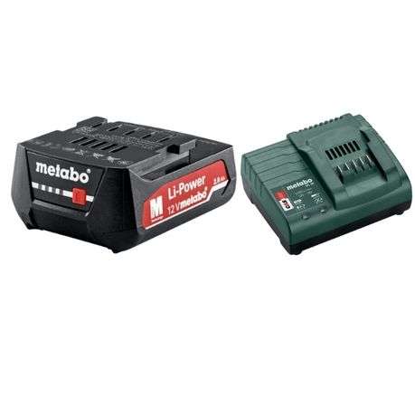Metabo - Drill (Cordless) Screwdriver Powermaxx BS 12 (601036500) - Metabo - Drill (Cordless) Scr...