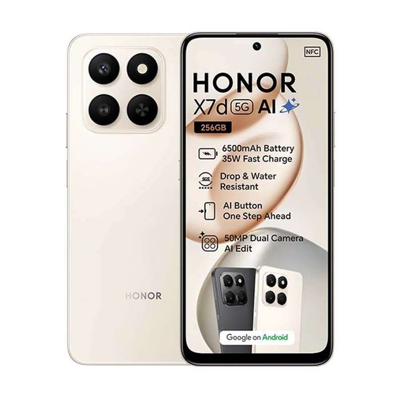 HONOR X7D 5G 256GB Dual Sim - Desert Gold