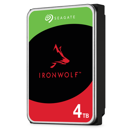 Seagate - IronWolf NAS 4TB SATA Hard Drive - Seagate - IronWolf NAS 4TB SATA Hard Drive