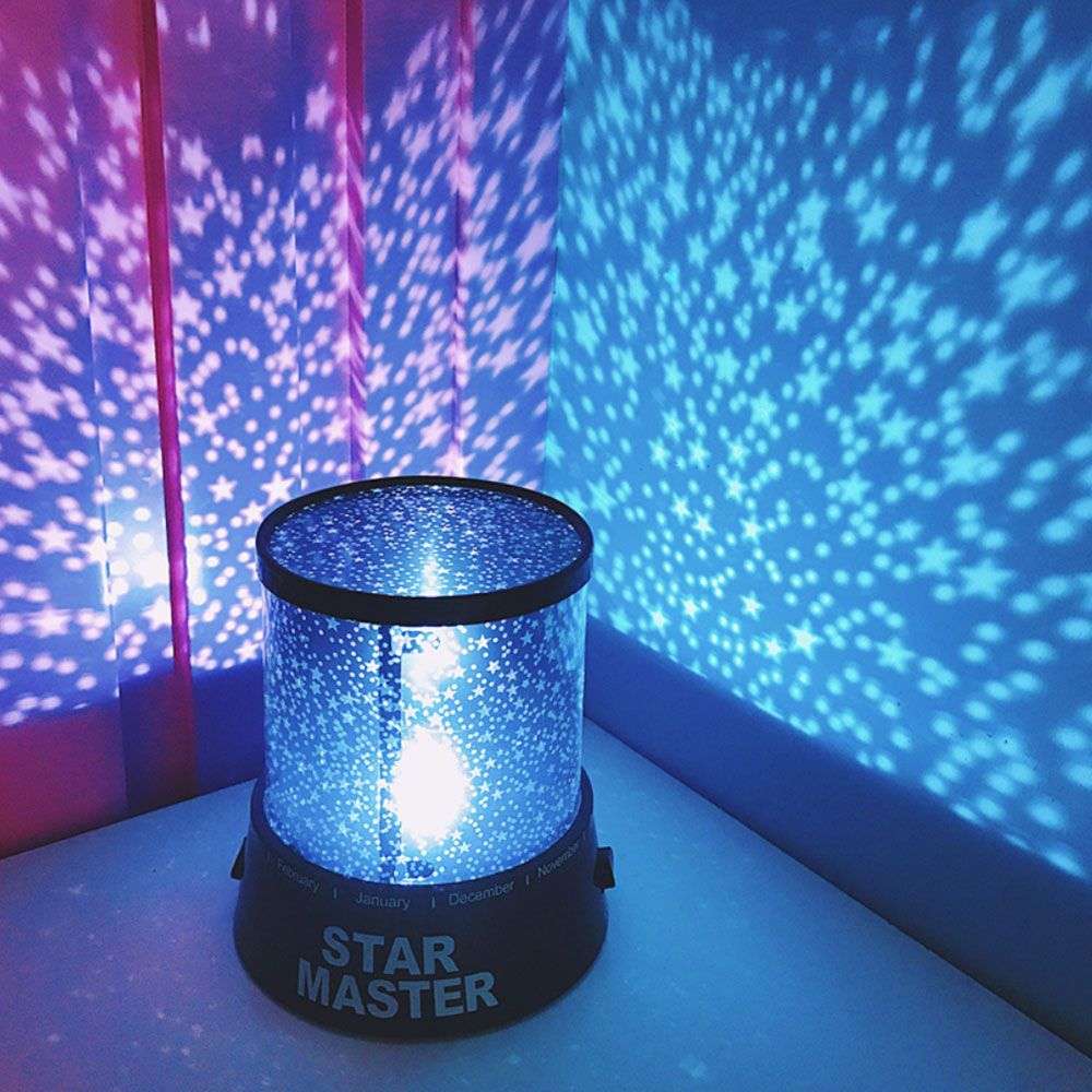 Star Master Night Light Galaxy Projector for Kids & Teens - Galaxy & Stars
