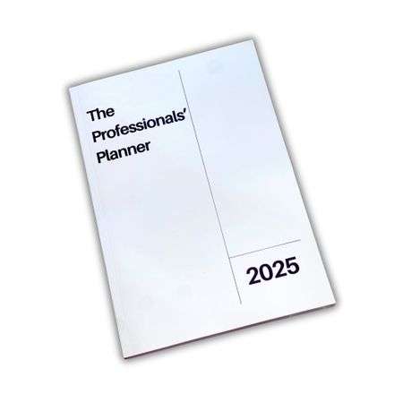 The Professionals Planner 2025 Daily Organizer & Productivity Journal