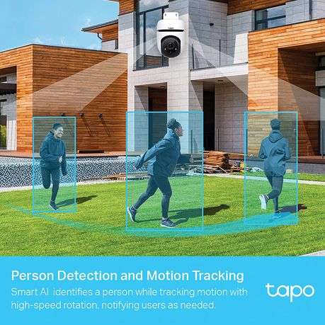 Tp-Link - Tapo C500 Outdoor Pan/Tilt Security WiFi Camera with AI Detection - Tp-Link - Tapo C500...