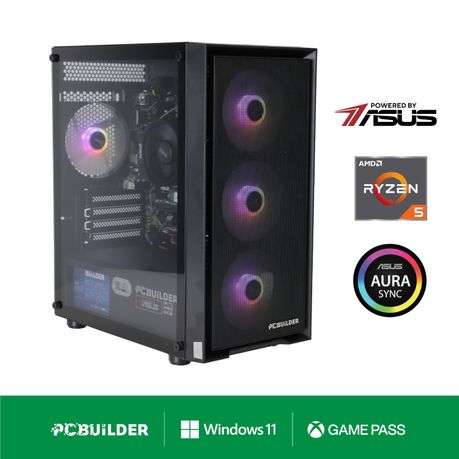 PCBuilder - Ryzen 5 8600G Warden Windows 11 Gaming PC - PCBuilder - Ryzen 5 8600G Warden Windows ...