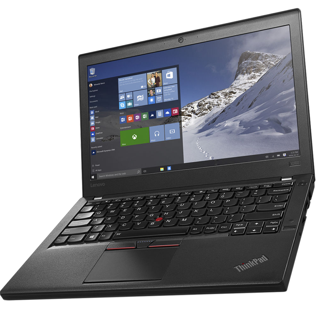 Lenovo ThinkPad X260 Laptop Intel i5 6th Gen - 8GB Ram & SSD (Refurbished)
