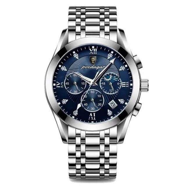 Poedagar - Marine Stainless Steel Luxury Men's Watch