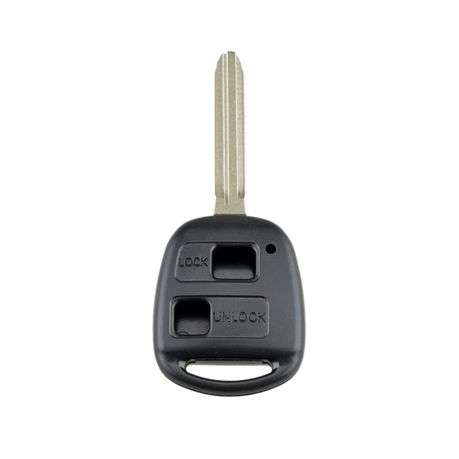 Protective 2 Button Remote Key Case with Key Blade For Toyota