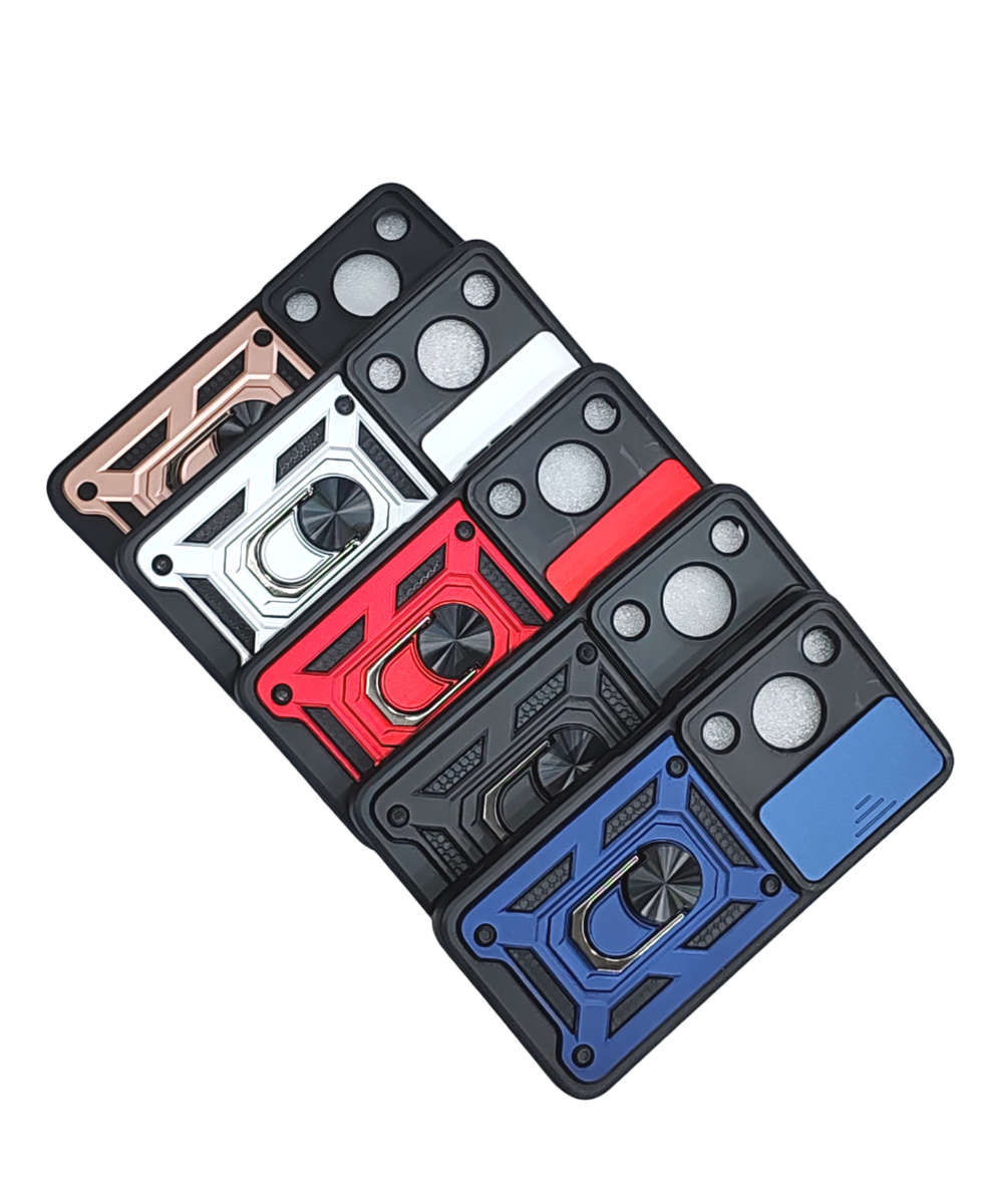 Hot Series Shockproof Case compatible with Huawei Nova Y72 With Camera Sliding