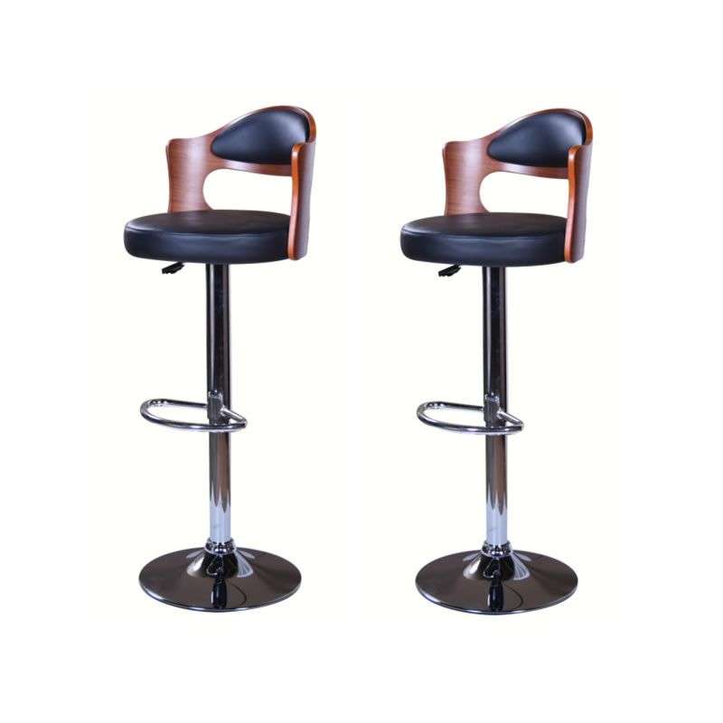 Bar Stools - 2 Piece 360°swivel Modern Design