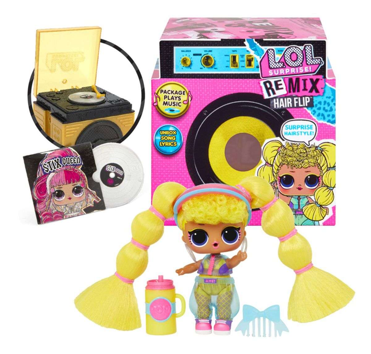 L.O.L Surprise Remix Hairflip Doll - Blindbox