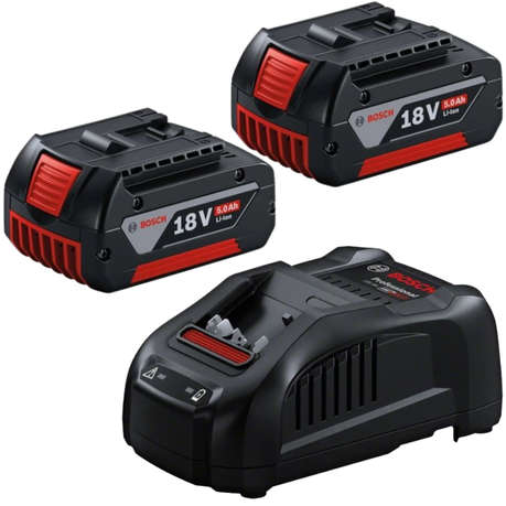 Bosch - Battery and Charger Combo Kit (5.0Ah) - Bosch - Battery and Charger Combo Kit (5.0Ah)