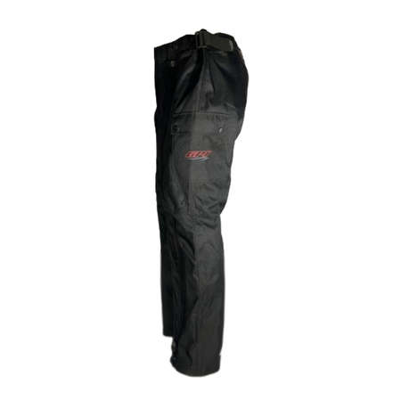 GPI Biker Dual Zip Overall Pants Black Size L