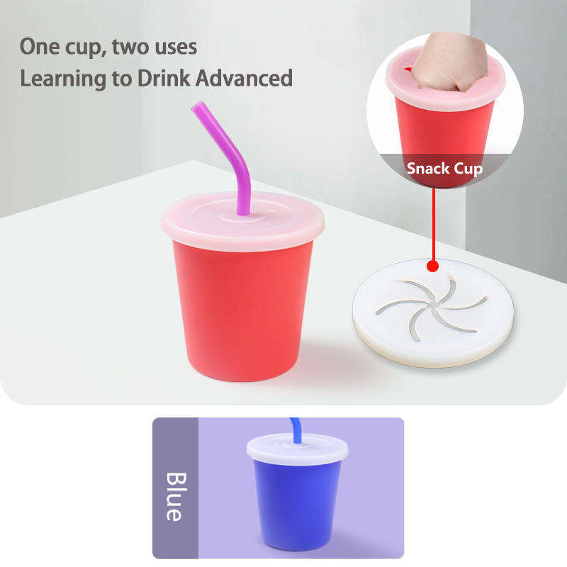 Silicone Baby Tableware Set - 6 Piece - Blue