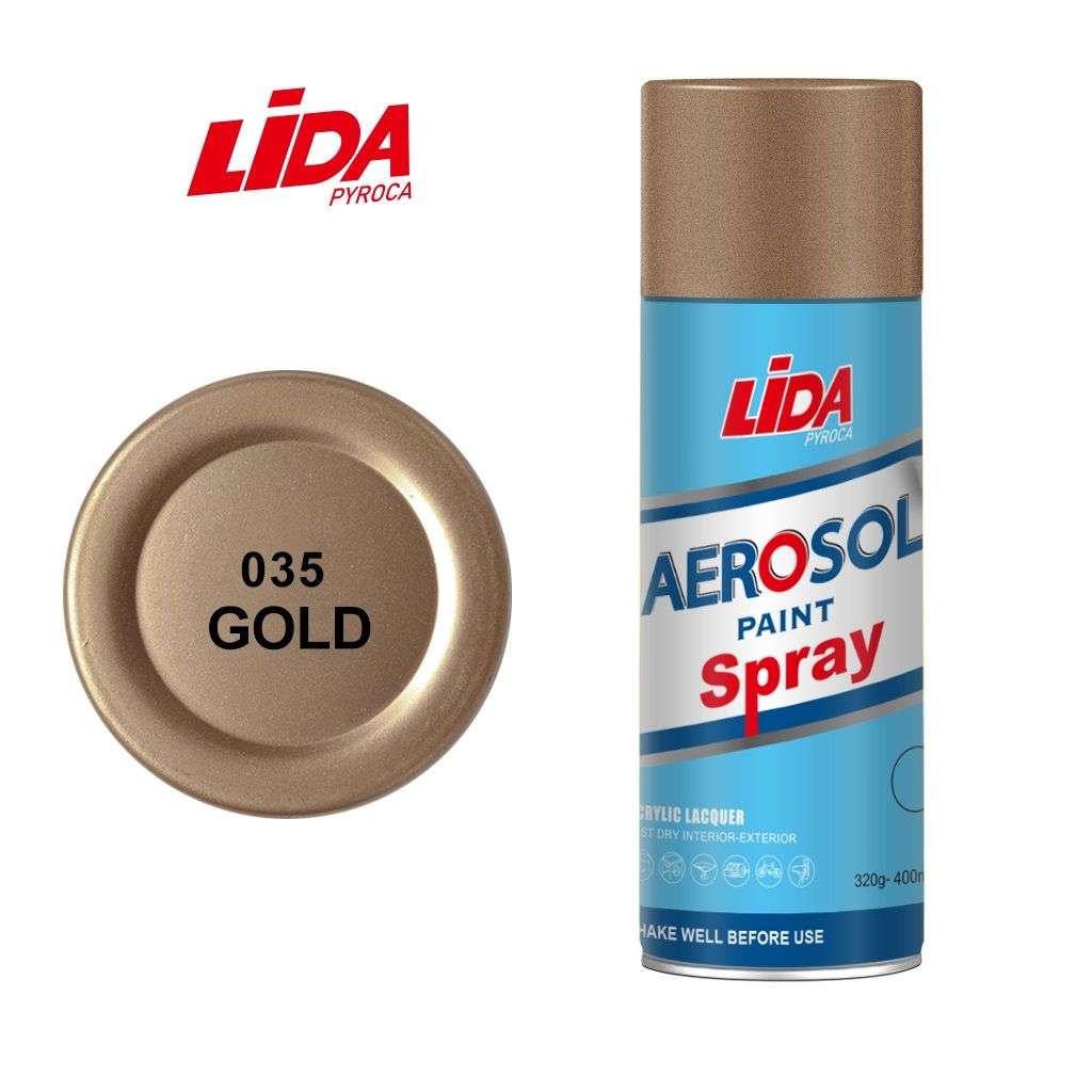 LiDA Spray Paint 400ml-Different Colors