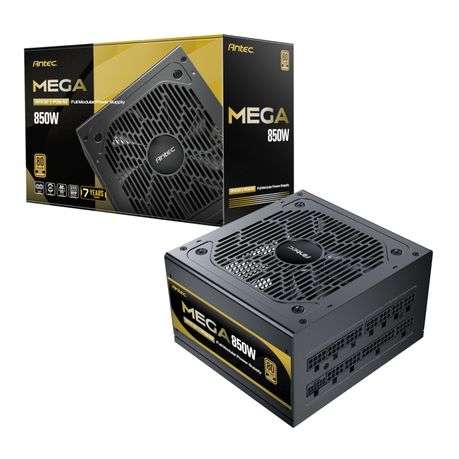 Antec - MEGA 850W 80 PLUS Gold ATX3.1 PCIE 5.1 Fully Modular Power Supply - Antec - MEGA 850W 80 ...