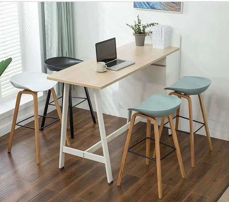 Lifestyle Kitchen/ Bar Stool - White - Set of 2 Chairs