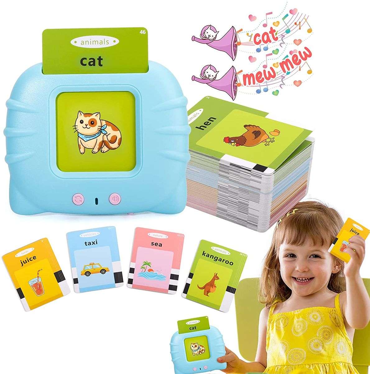 Educational Audible Card Reading Toy
