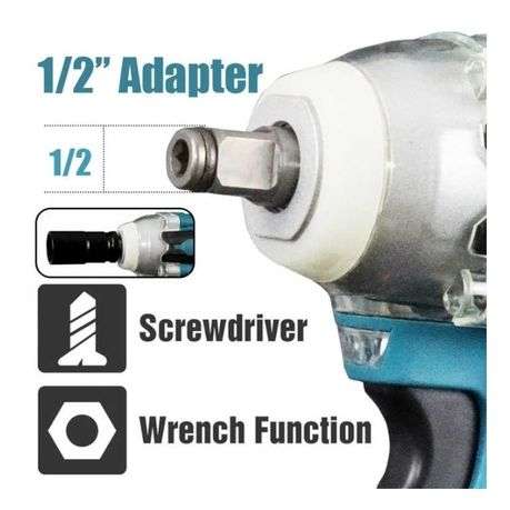 Cordless Hammer Drill, Impact Wrench, Grinder, Drill, Heat Gun & Case(DRILL CHUCK DAMAGED)