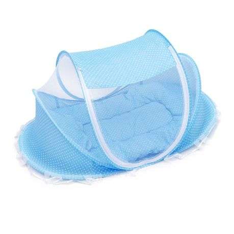 Folding Baby Mosquito Net and Sleeping Tent - Blue