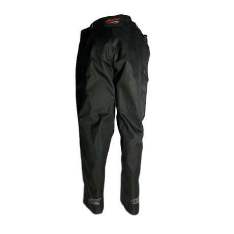 GPI Biker Dual Zip Overall Pants Black Size L
