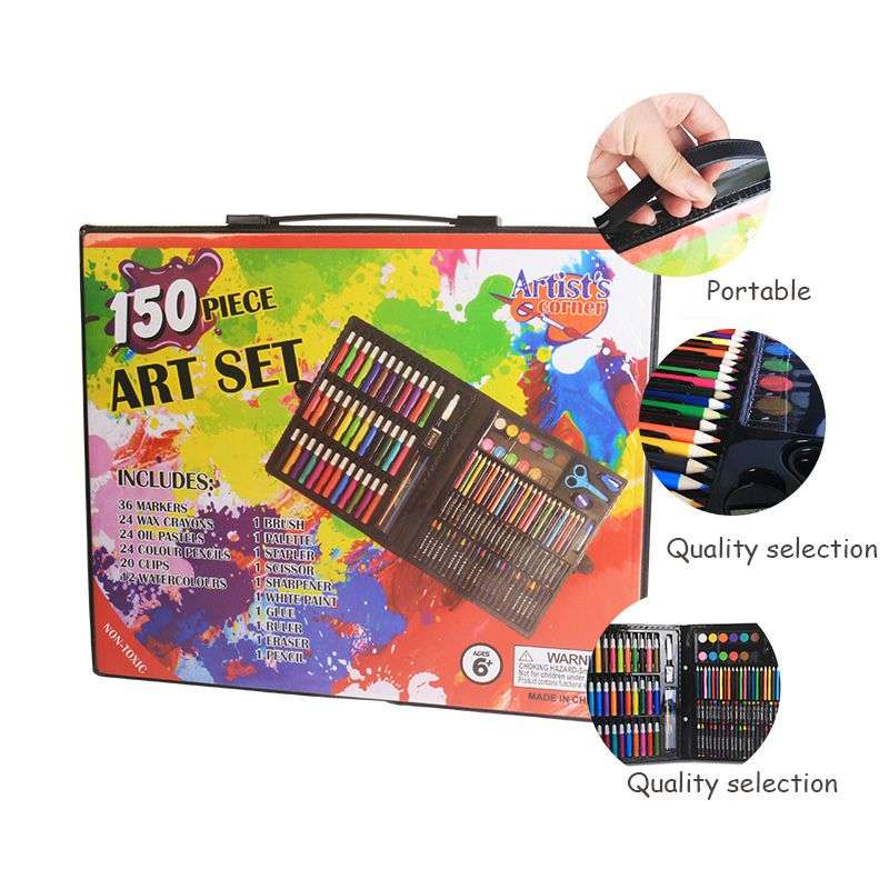 150 Piece Art Children Painting Supplies Art Pen Mark Pen