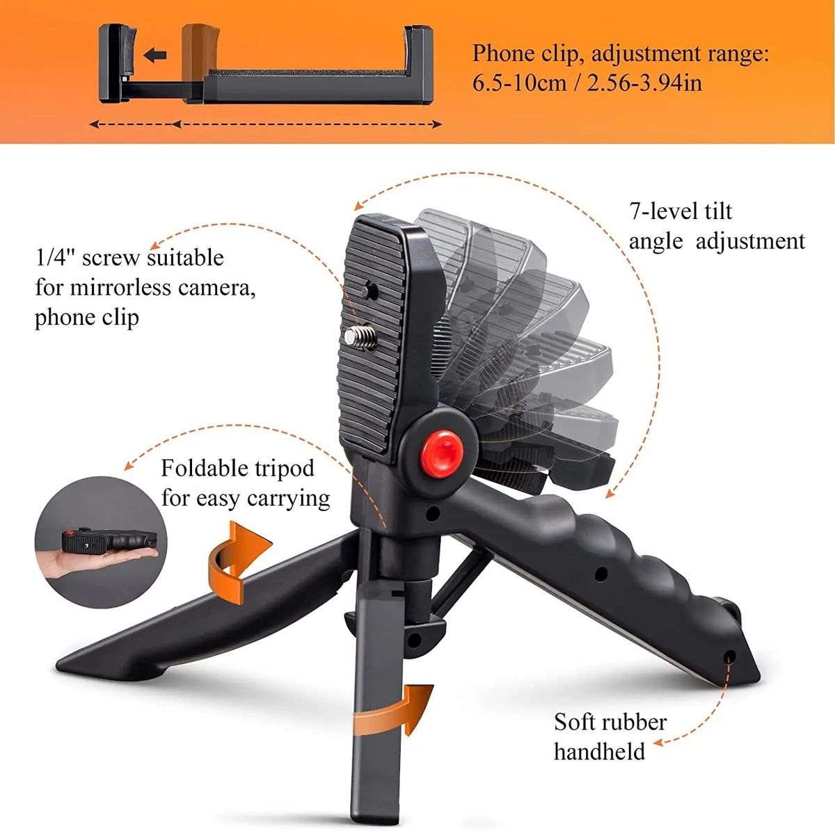 Portable Cellphone Video Manufacturing Kit with Microphone