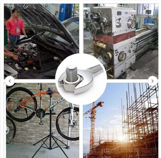 10MM Flexible Head Chrome Vanadium Ratchet Spanner