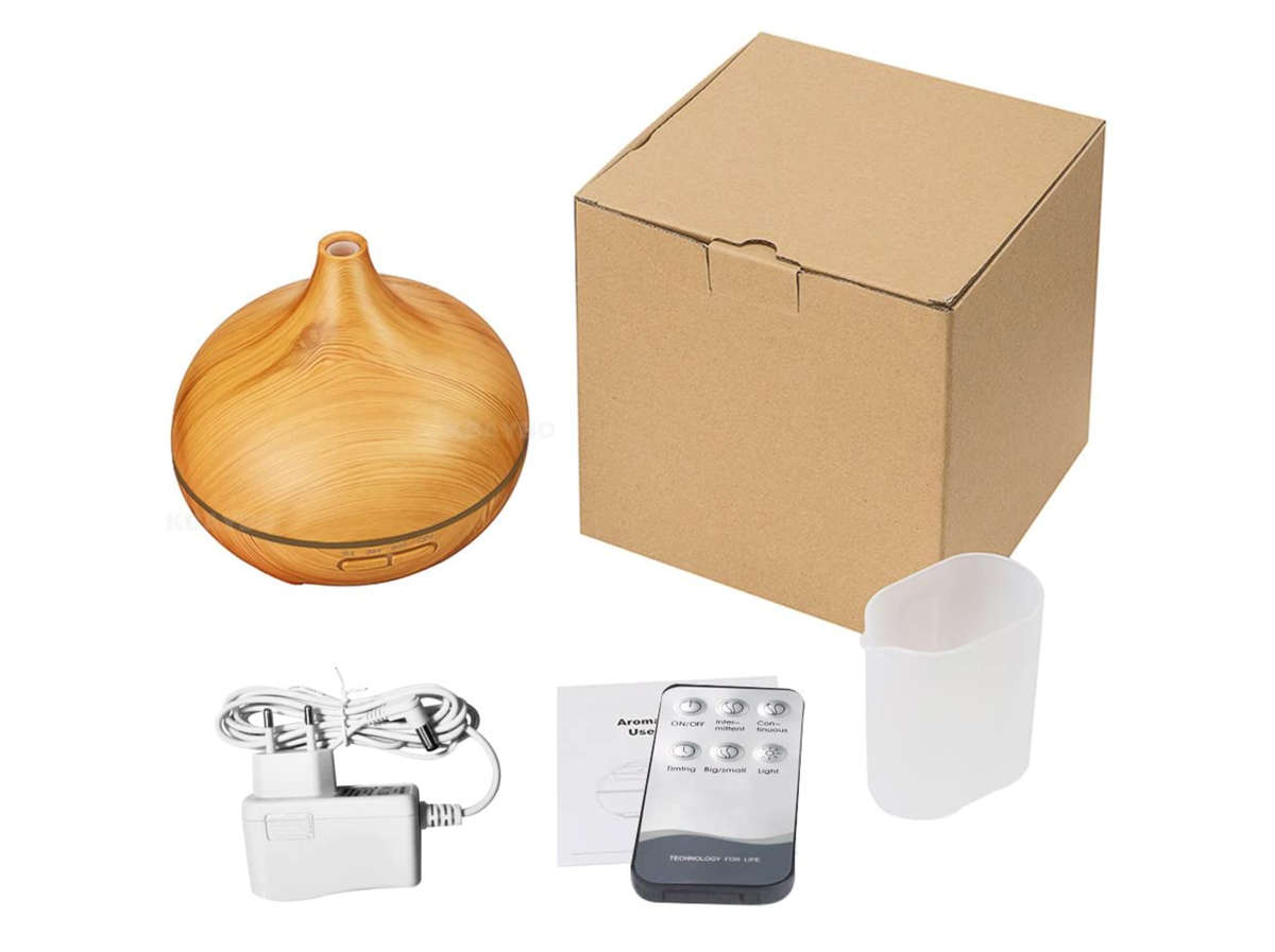 550ML Remote Control Essential Oil Diffuser and Humidifier