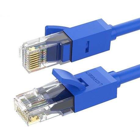 Ugreen - Cat6 UTP Flat Ethernet Blue Cable - 1 Metre - Ugreen - Cat6 UTP Flat Ethernet Blue Cable...