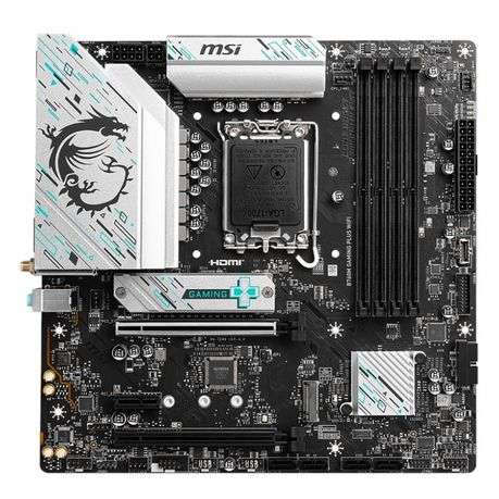 MSI - Gaming Plus 14th/13th/12th Gen Intel Core DDR5 Gaming Motherboard - MSI - Gaming Plus 14th/...