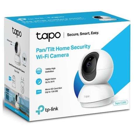 Tp-Link - Tapo C200 Pan/Tilt Home Security Wi-Fi Camera - Tp-Link - Tapo C200 Pan/Tilt Home Secur...