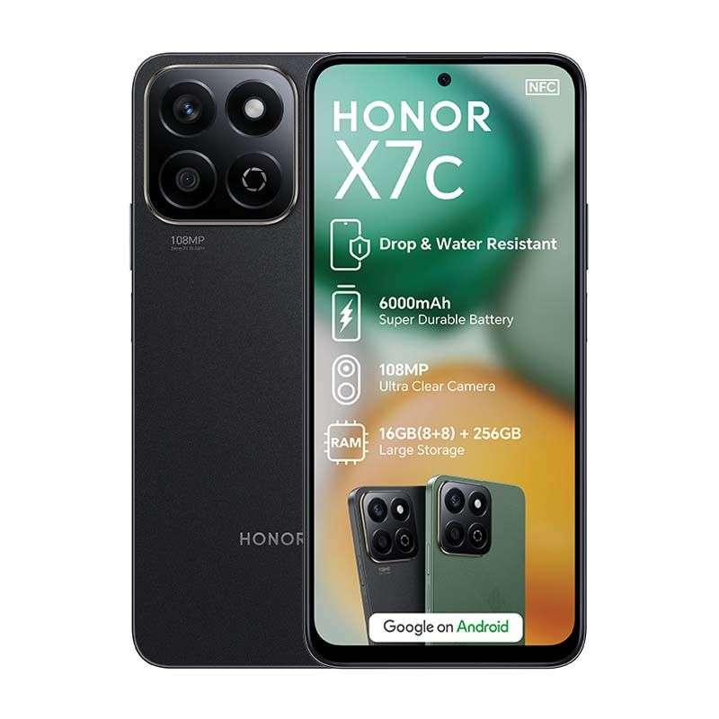 Honor X7c 4G Dual Sim 256GB - Midnight Black